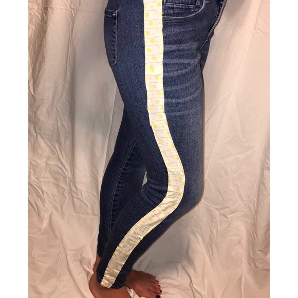 Custom polka dot stripe jeans - Picture 5 of 5